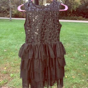 Girls H&M Black Party Dress